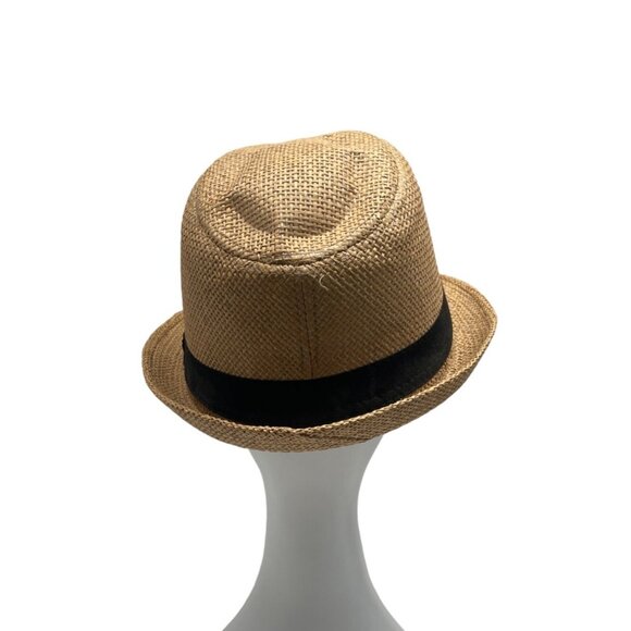 Men's Cream Outdoor Casual Fedora Hat - Picture 3 of 6
